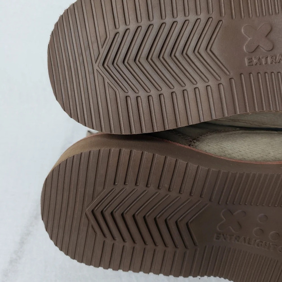 Steve Madden Mens Voyagee Beige Suede Burnish Oxfords Sz 13D Extra Light - Picture 7 of 11